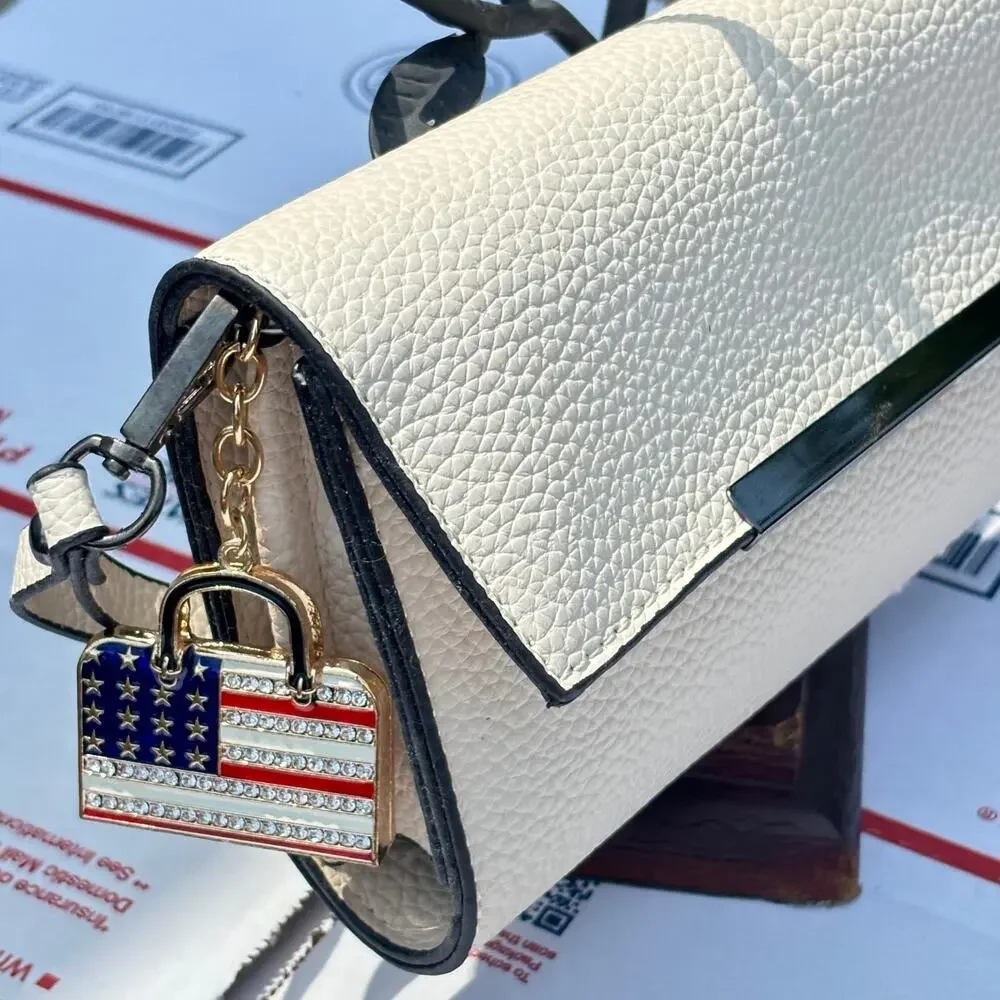 Off White Clutch Purse